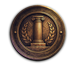Bronze Frost Coin symbol